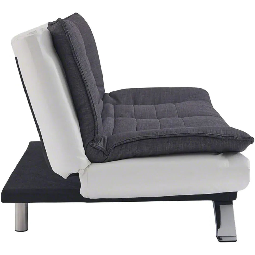 Michigan 2-Seater Sofa Bed with Click-Clack - Charcoal