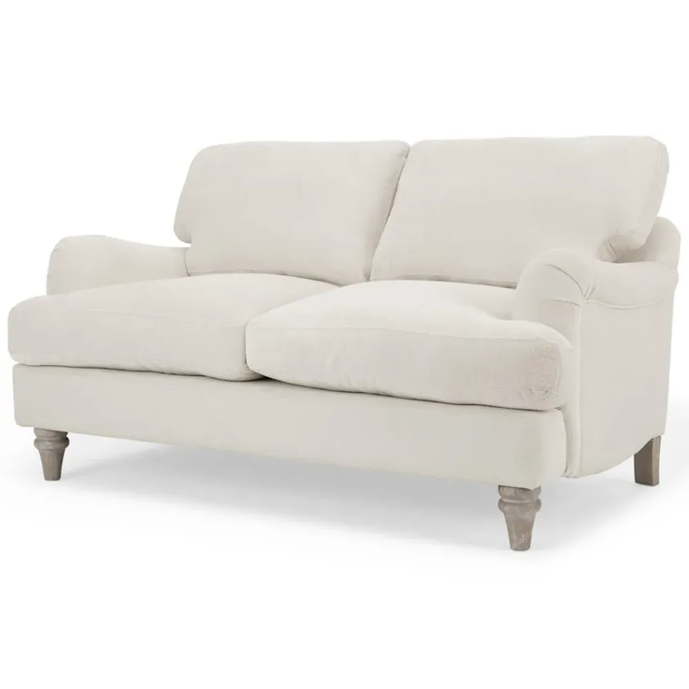 Oxford 2-Seater Sofa - Ivory, Linen