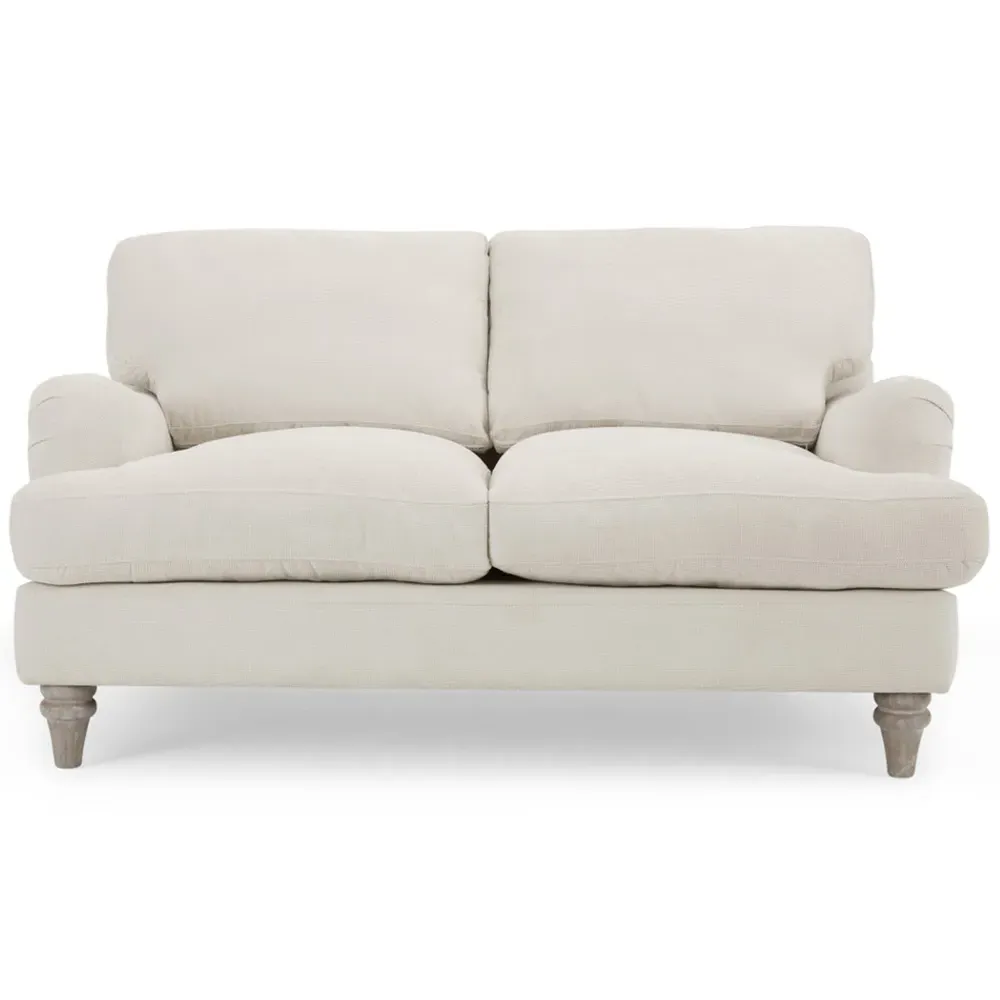 Oxford 2-Seater Sofa - Ivory, Linen