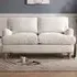Oxford 2-Seater Sofa - Ivory, Linen