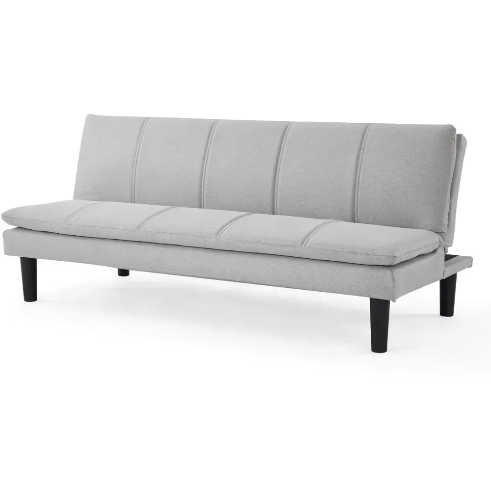 Pearse 2-Seater Sofa Bed with Clic-Clac - Light Grey
