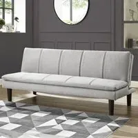 Pearse 2-Seater Sofa Bed with Clic-Clac - Light Grey