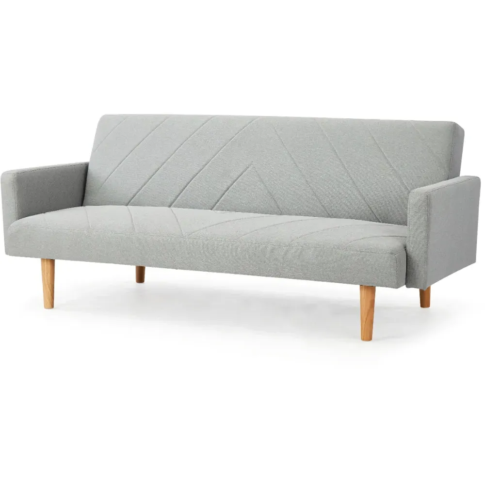 Ryan 2-Seater Sofa Bed with Clic-Clac - Light Grey