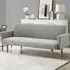 Ryan 2-Seater Sofa Bed with Clic-Clac - Light Grey