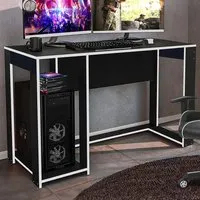 Ryker Ergonomic Gaming Desk - Black, Grey