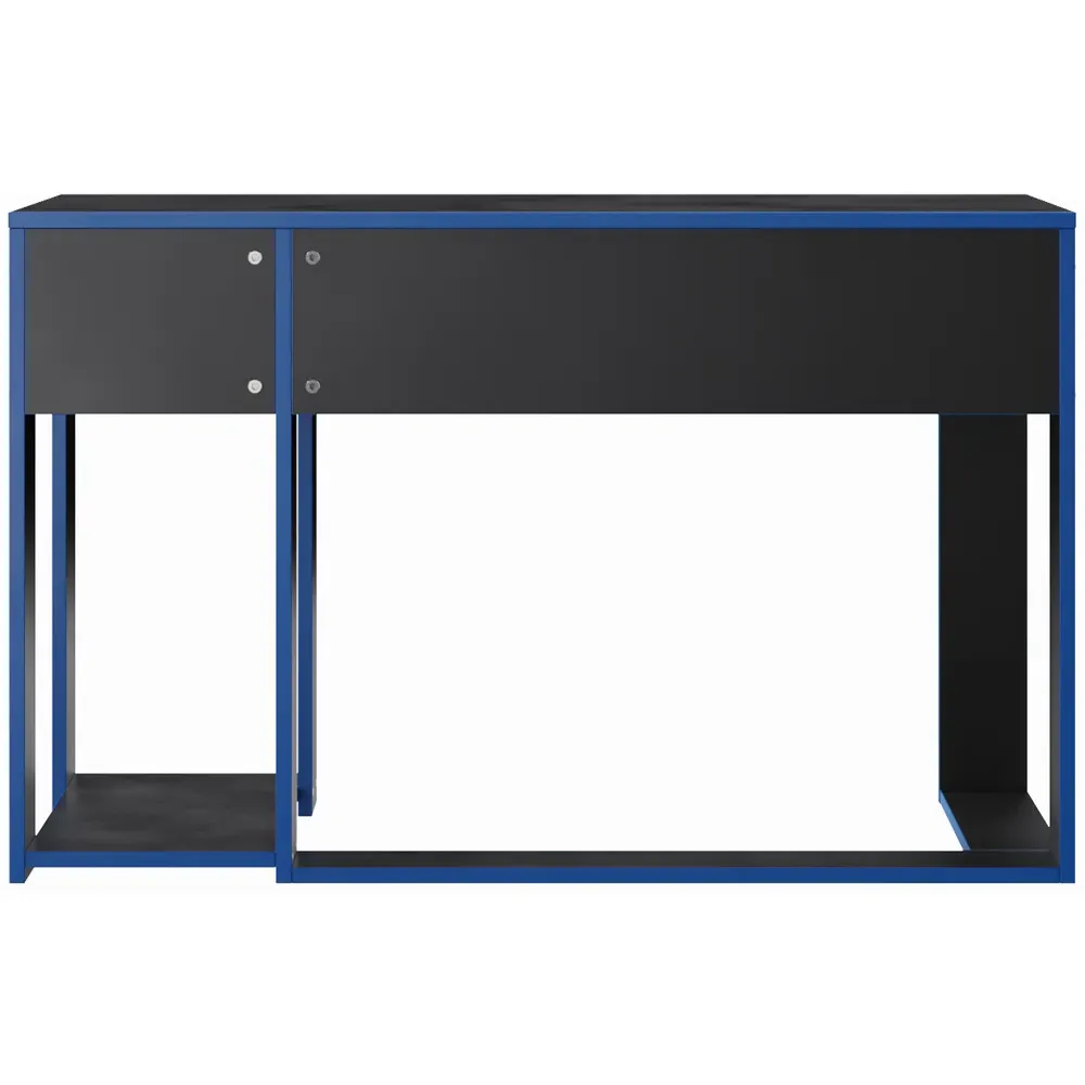 Ryker Gaming Desk - Black and Blue