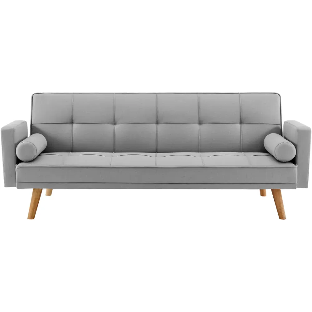 Sarnia Double Sleeper Sofa Bed - Light Grey, Fabric