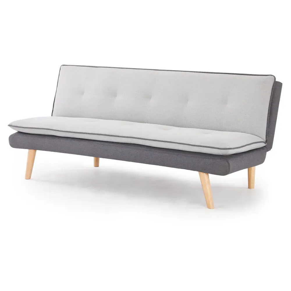 Willow Double Sleeper Sofa Bed - Grey, Fabric