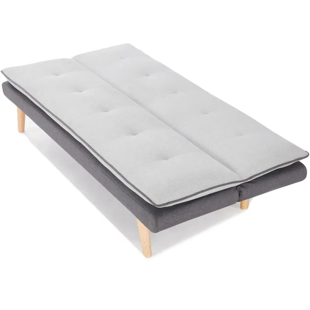 Willow Double Sleeper Sofa Bed - Grey, Fabric