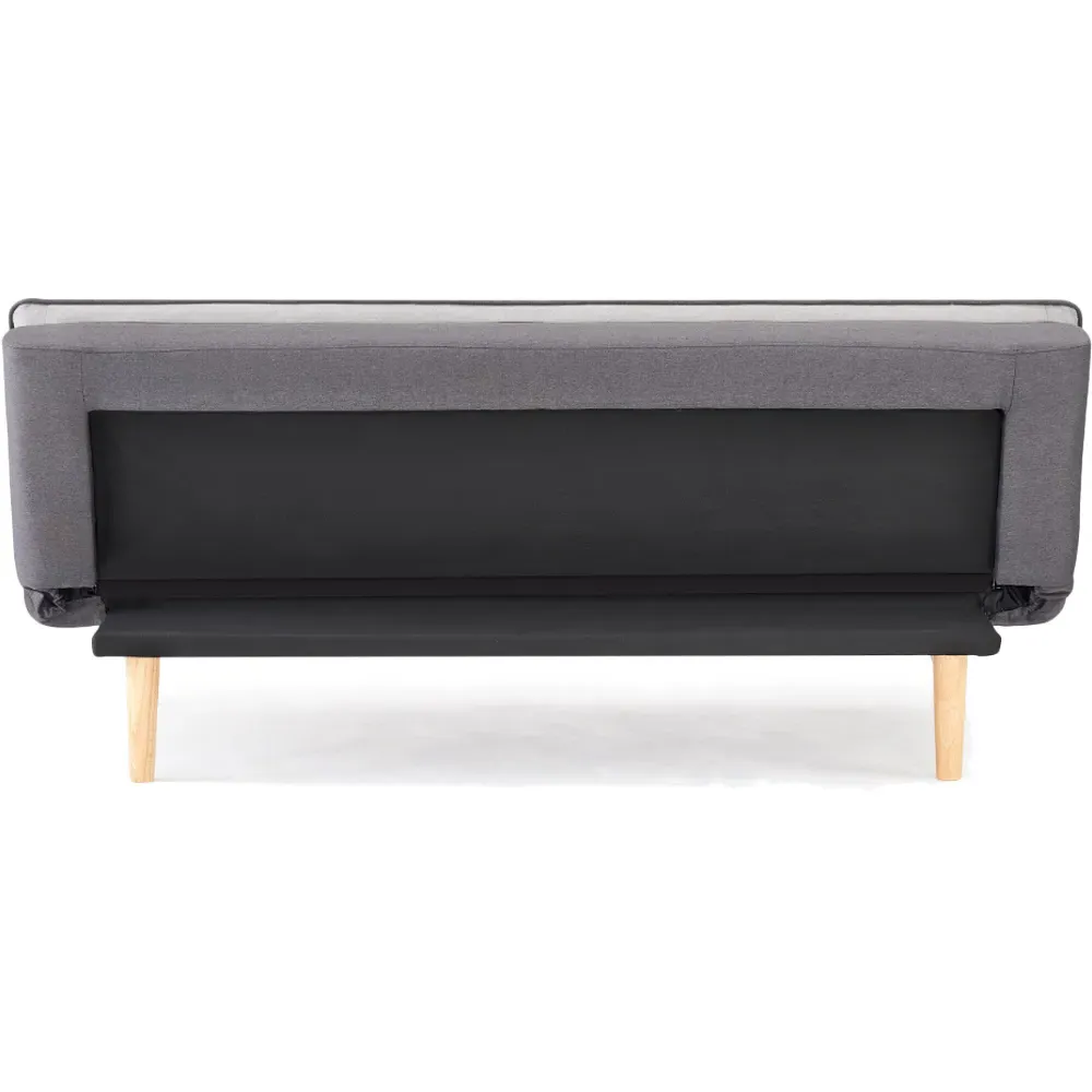 Willow Double Sleeper Sofa Bed - Grey, Fabric