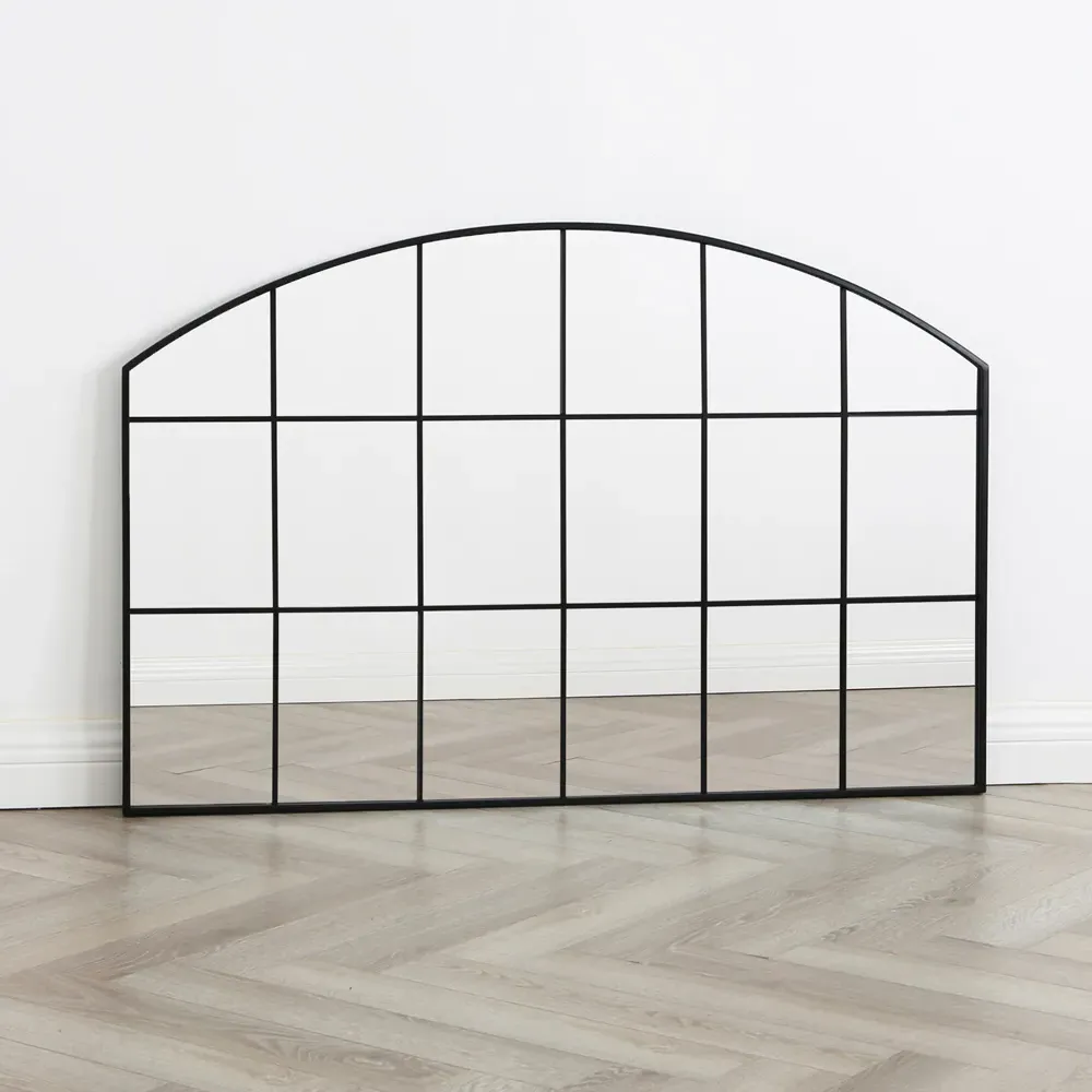 Aion Arch Wall Mirror - Black