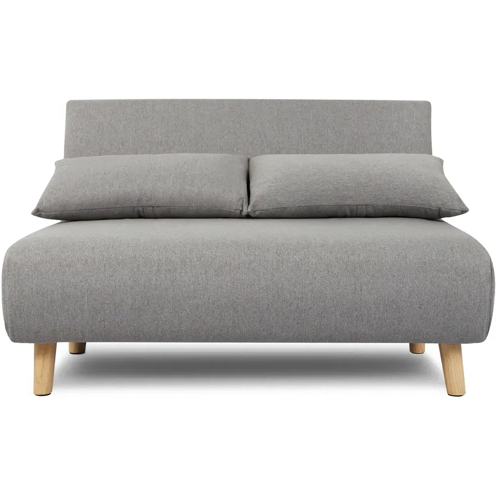 Aurora Double Sleeper Sofa Bed - Grey, Linen