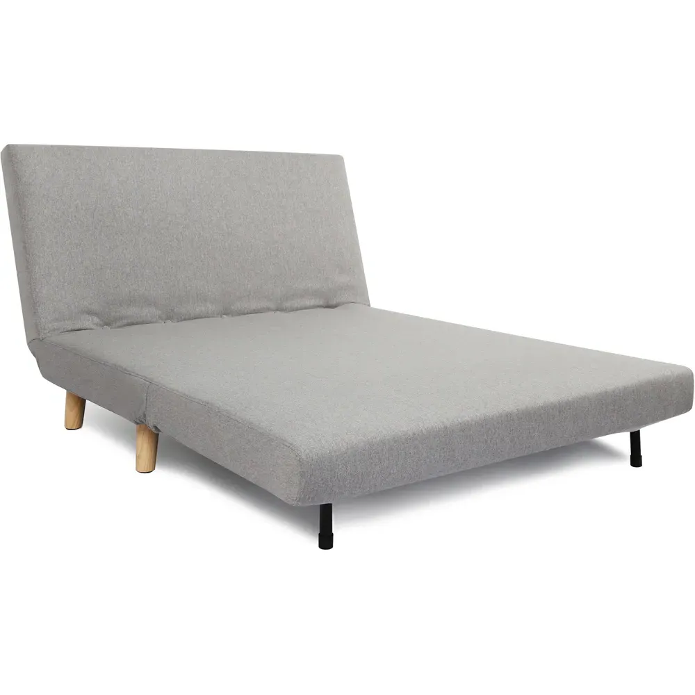 Aurora Double Sleeper Sofa Bed - Grey, Linen