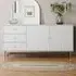 Devon 2 Door 3 Drawer Sideboard with Storage - White