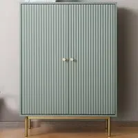 Devon 2 Door Storage Cabinet - Green