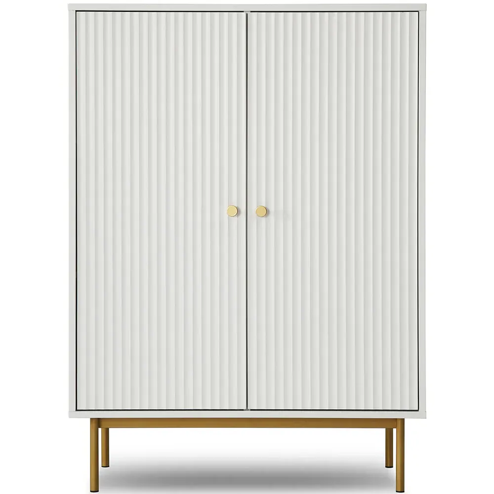 Devon 2 Door Storage Cabinet - White