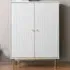 Devon 2 Door Storage Cabinet - White