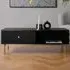 Devon Coffee Table with Drawer - Black