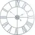 EOS Medium Skeleton Wall Clock with Roman Numerals - Grey, Metal