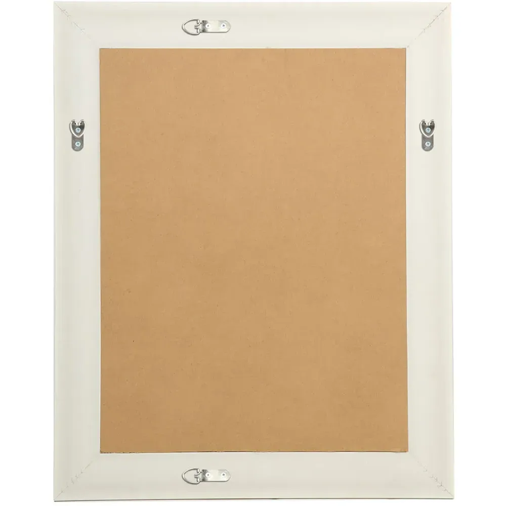 Medea Rectangular Wall Mirror - Silver