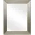 Medea Rectangular Wall Mirror - Silver