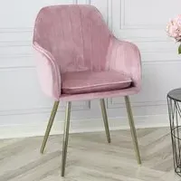 Muse Accent Chair Set of 2 - Violet, Velvet