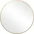 Pandora Round Wall Mirror - Gold, Aluminium Alloy