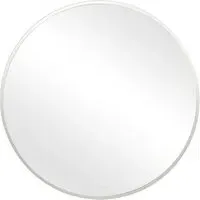 Pandora Round Wall Mirror - Silver, Aluminium Alloy