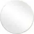 Pandora Round Wall Mirror - Silver, Aluminium Alloy
