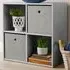 4 Cube Storage Unit - Grey