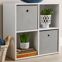 4 Cube Storage Unit - White