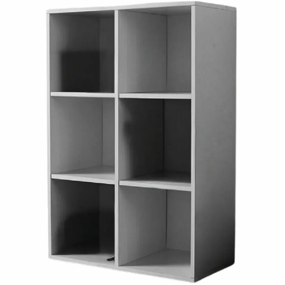 6 Cube Storage Unit - Grey