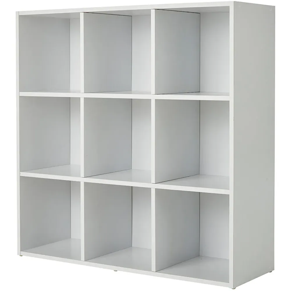 9 Cube Storage Unit - White