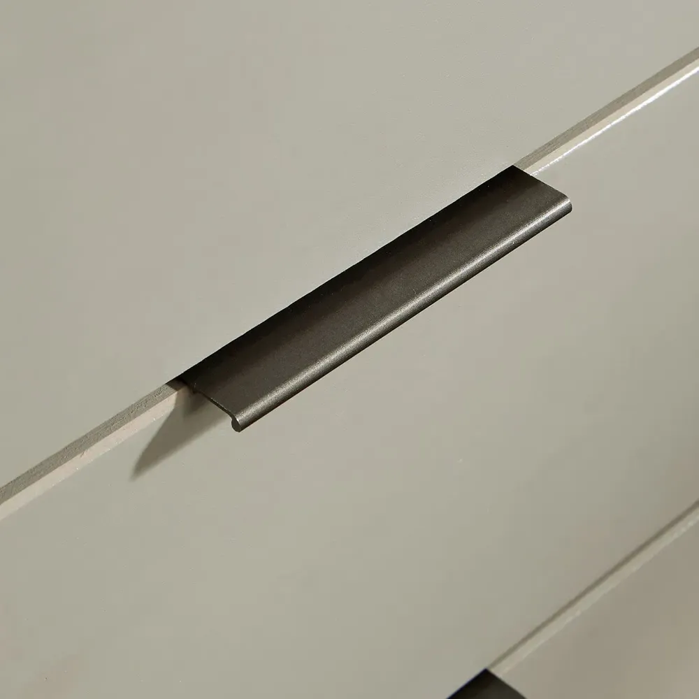 Acadia 4 Drawer Chest of Drawers - Grey, Pine