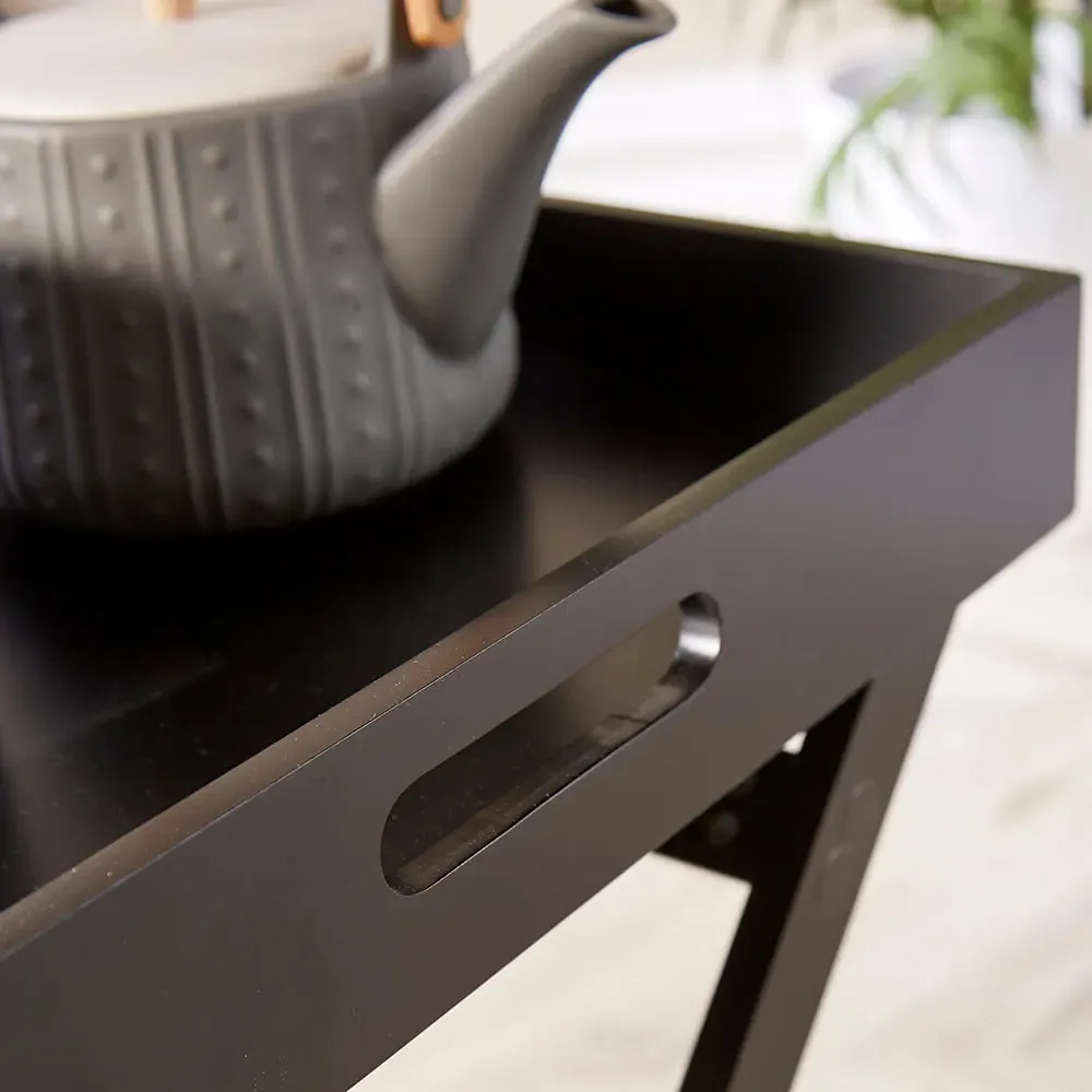 Alpine Butlers Side Table - Black