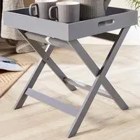 Alpine Butlers Side Table - Grey