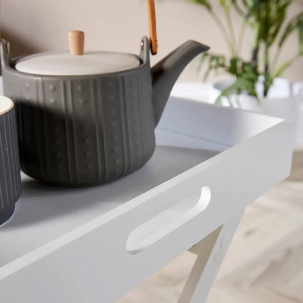 Alpine Butlers Side Table - White