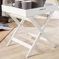 Alpine Butlers Side Table - White