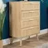 Astbury 4 Drawer Chest of Drawers - Brown, Rattan