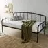 Athena Single Day Bed - Black, Metal