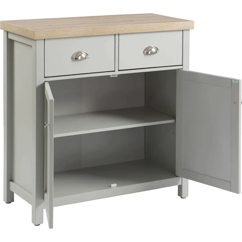 Avon 2 Door 2 Drawer Sideboard - Grey
