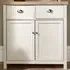 Avon 2 Door 2 Drawer Sideboard - White, Oak