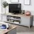 Avon 2 Door Large TV Unit - Grey
