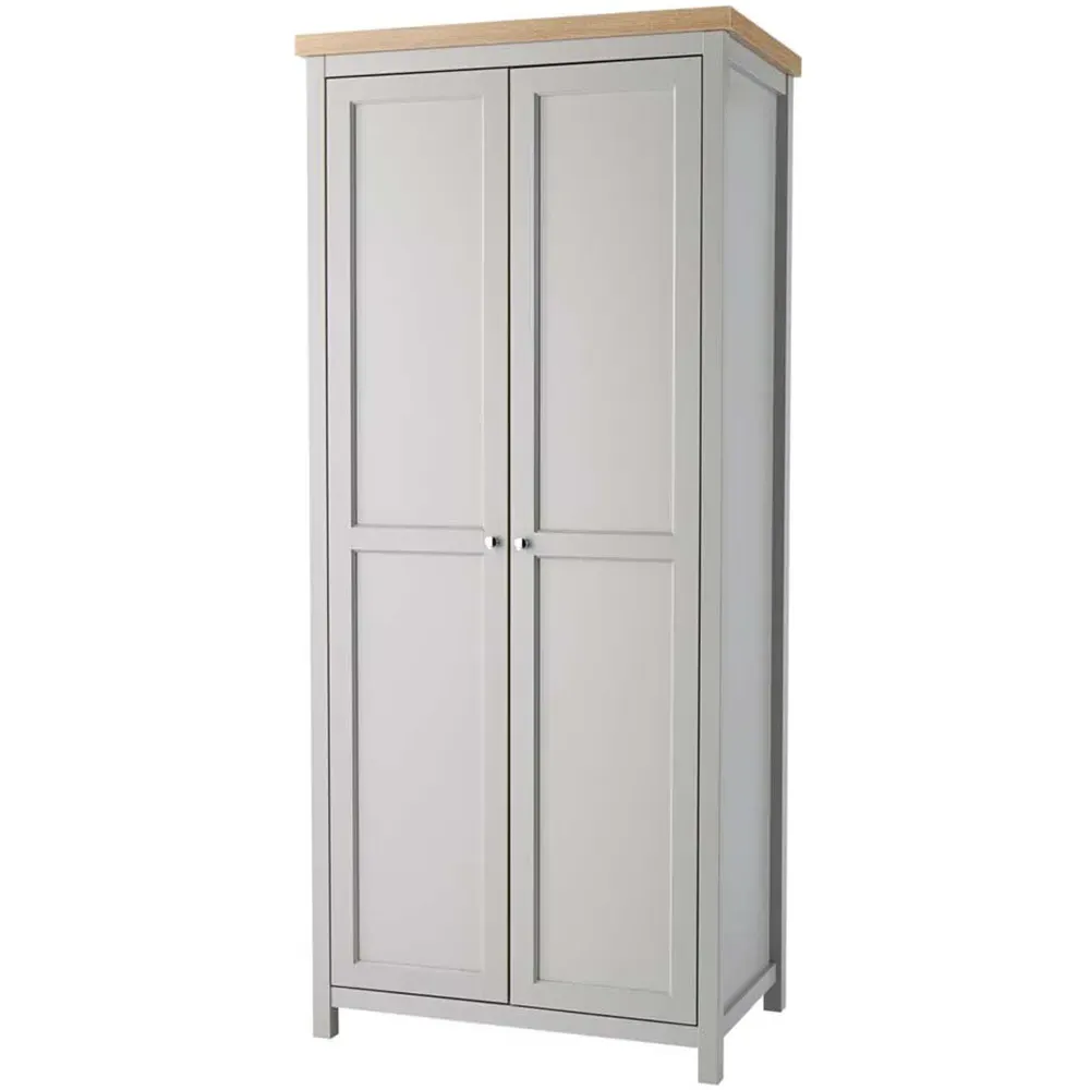 Avon 2 Door Wardrobe - Grey