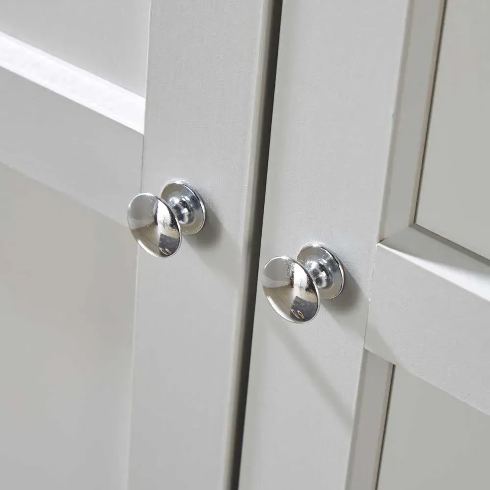 Avon 2 Door Wardrobe - Grey