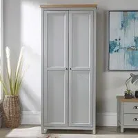 Avon 2 Door Wardrobe - Grey