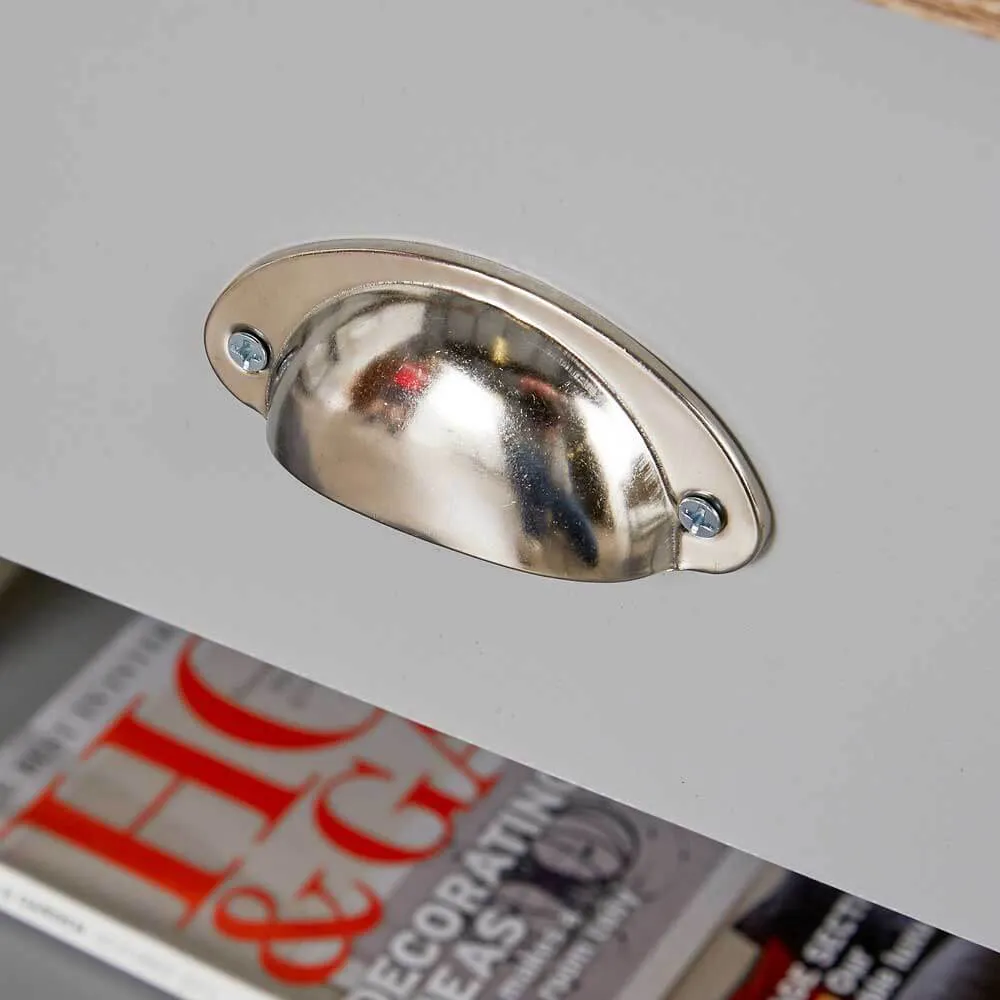 Avon 2 Drawer Coffee Table - Grey