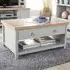 Avon 2 Drawer Coffee Table - Grey