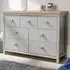 Avon 7 Drawer Chest of Drawers - Grey