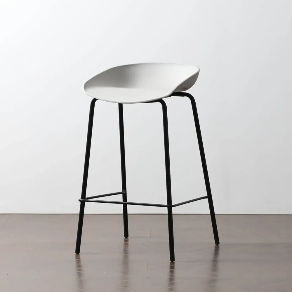 Bar Stool Set of 2 - Grey